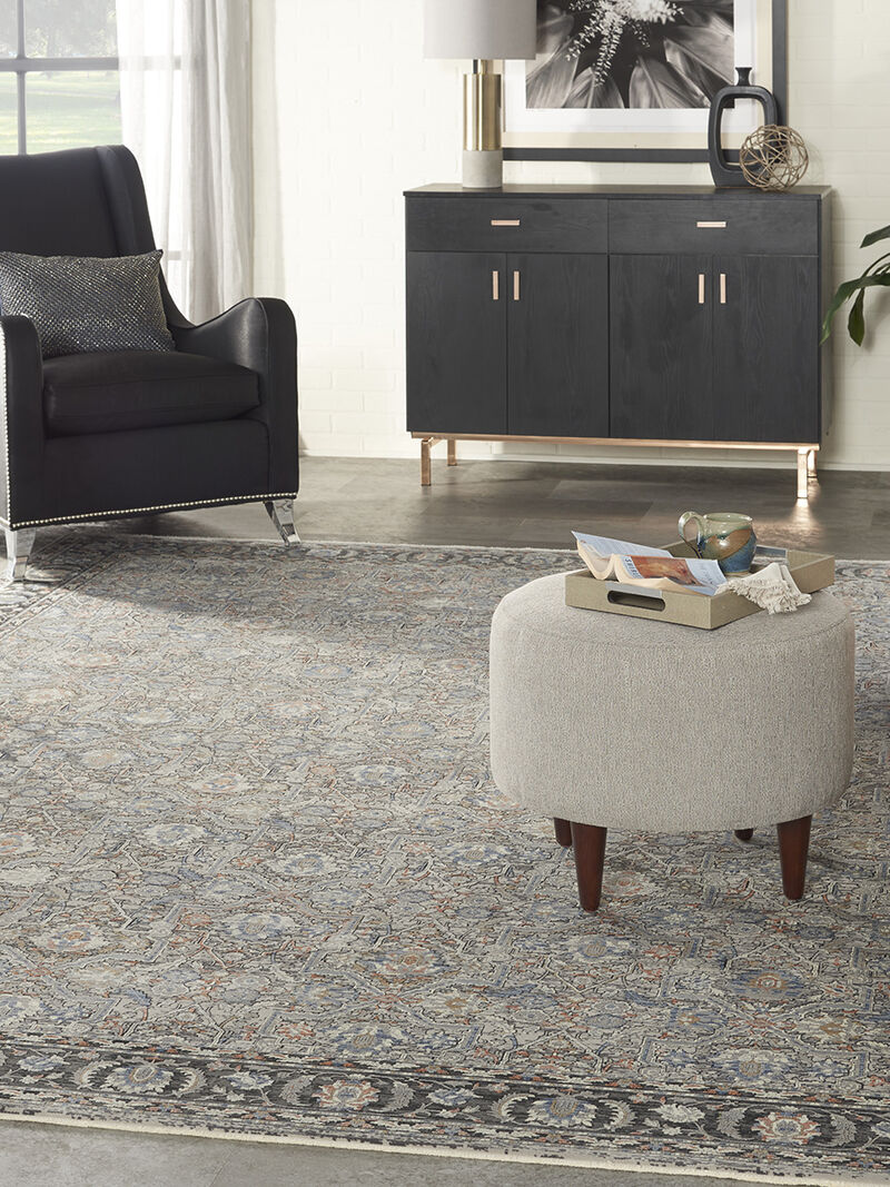 Starry Nights STN10 Gray/Navy 8'6" x 11'6" Rug