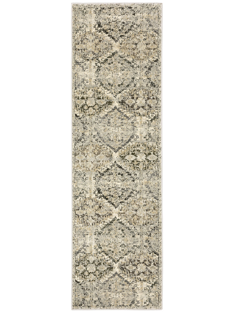 Florence 2'3" x 7'6" Ivory Rug image number 0
