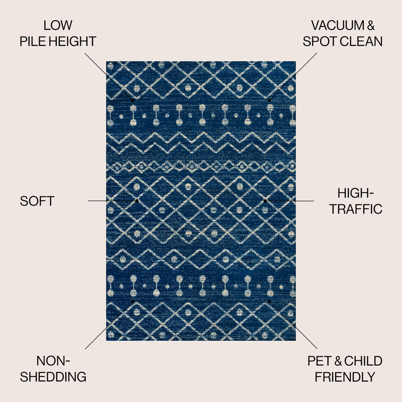 Aksil Moroccan Beni Souk Area Rug