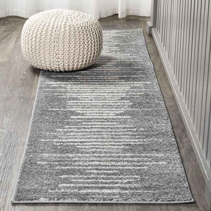 Aya Berber Stripe Geometric Area Rug