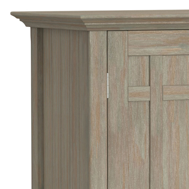 Simpli Home Bedford Sideboard Buffet and Wine Rack image number 6