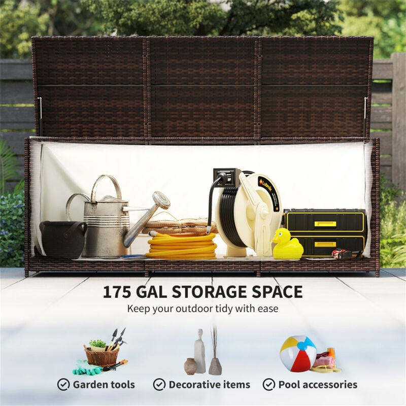 Portable Clothes Storage Organizer with Drawers for Bedroom or Closet image number 3
