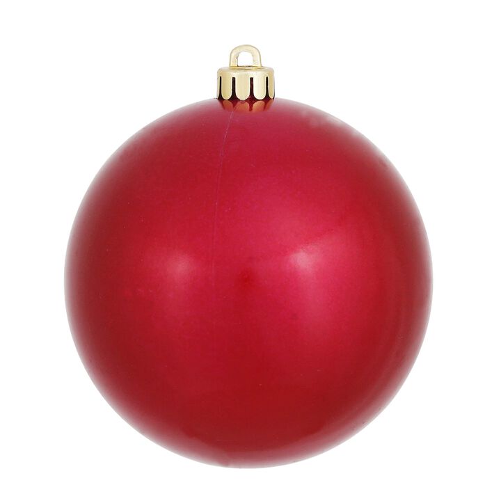 Vickerman 3" Wine Candy Ball Ornament, 12 per Bag