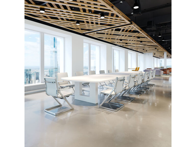 Lider Plus Conference Chair (Set of 2) White