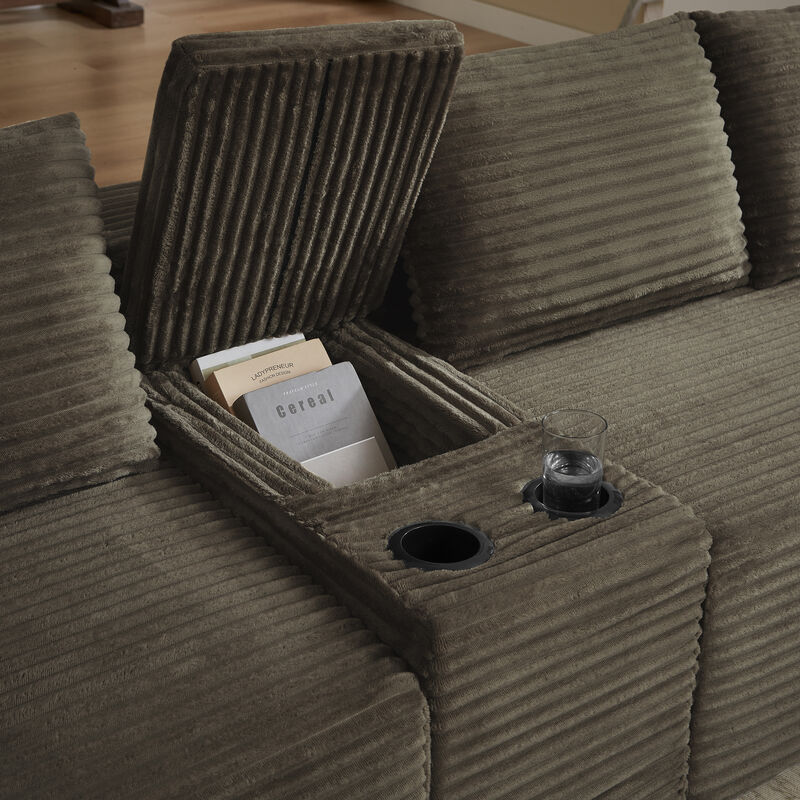 Zossox U-Shaped Sectional Sofa image number 4