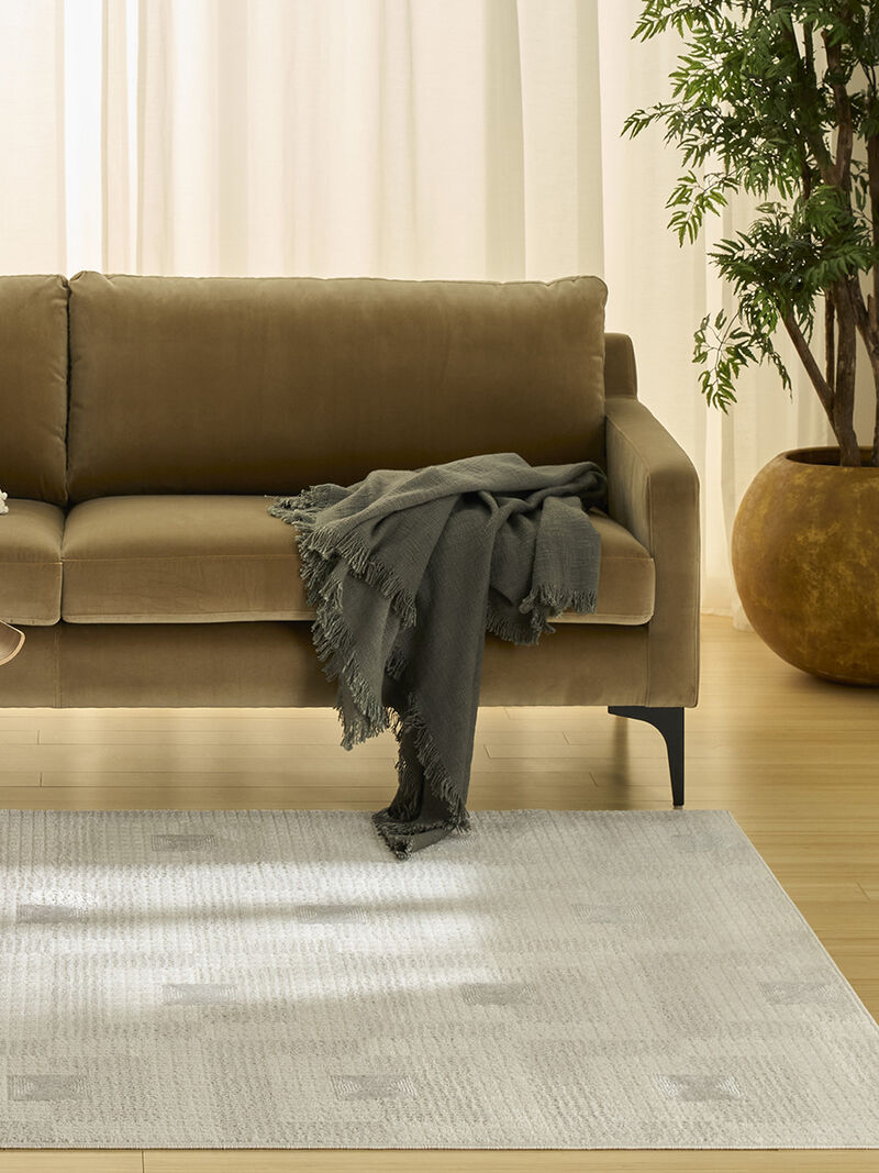 Nordic NRC05 Ivory/Beige 4' x 6' Rug