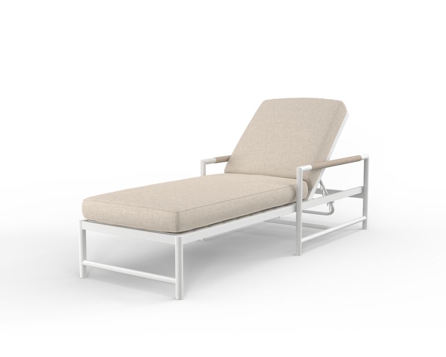 Sabbia Chaise in Echo Ash, No Welt