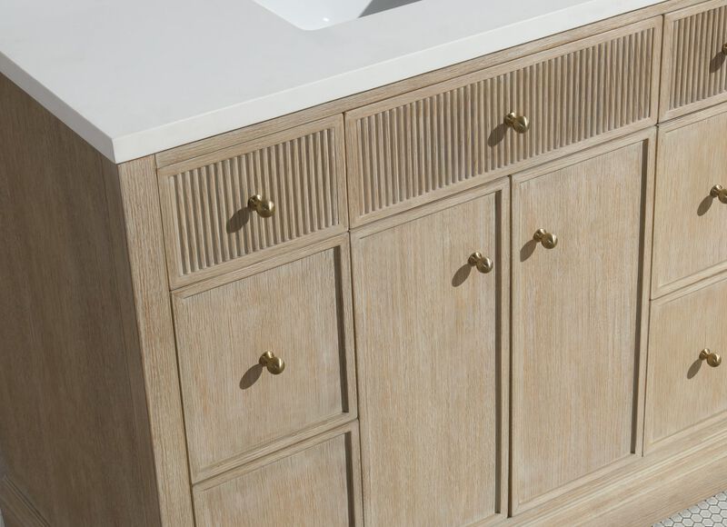 Redondo 42" Bathroom Vanity Ash Oak image number 8