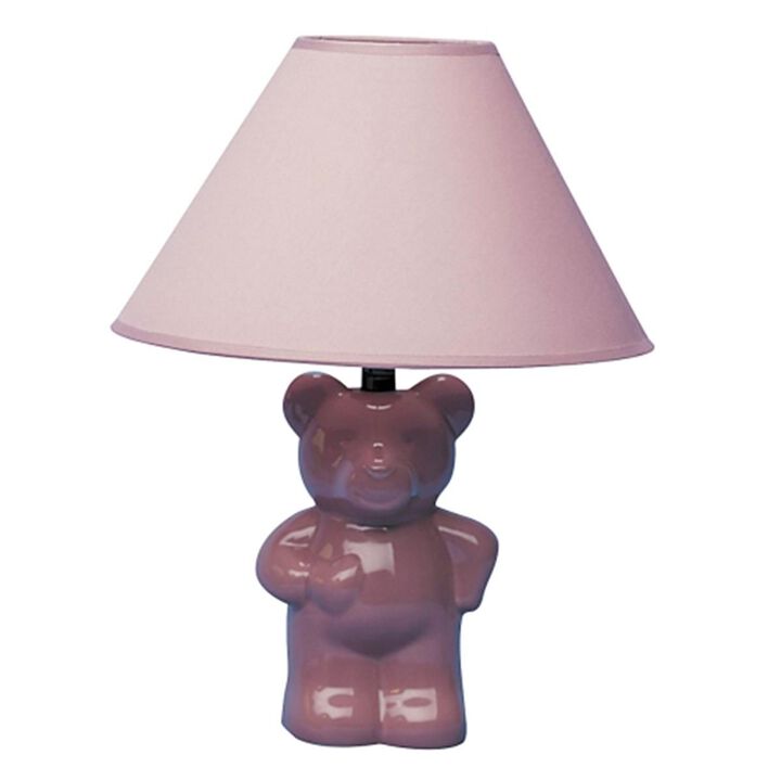 Ore International  Ceramic Teddy Bear Lamp