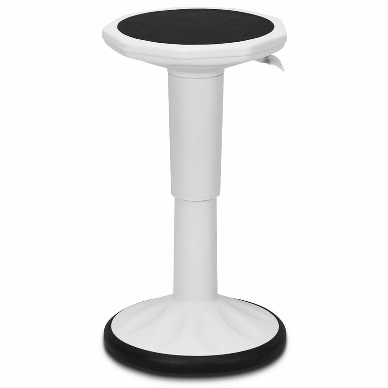 Adjustable-Height Wobble Chair Active Learning Stool for Office Stand Up Desk