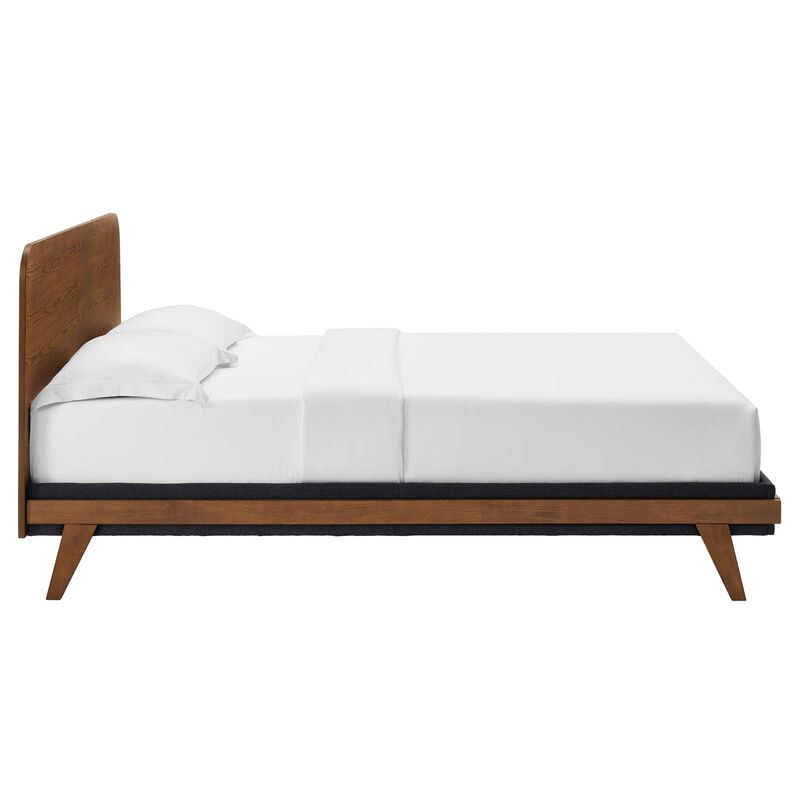 Modway - Dylan Queen Platform Bed Walnut image number 5