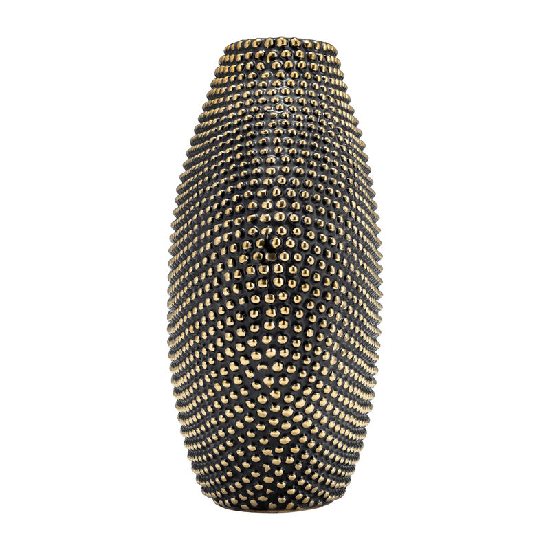 Ceramic 16" Beaded Vase image number 3