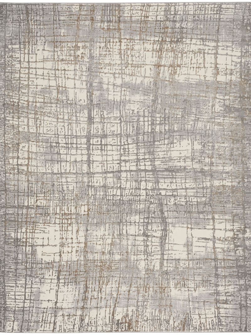 CK950 Rush CK950 Ivory/Gray 8' x 10' Rug