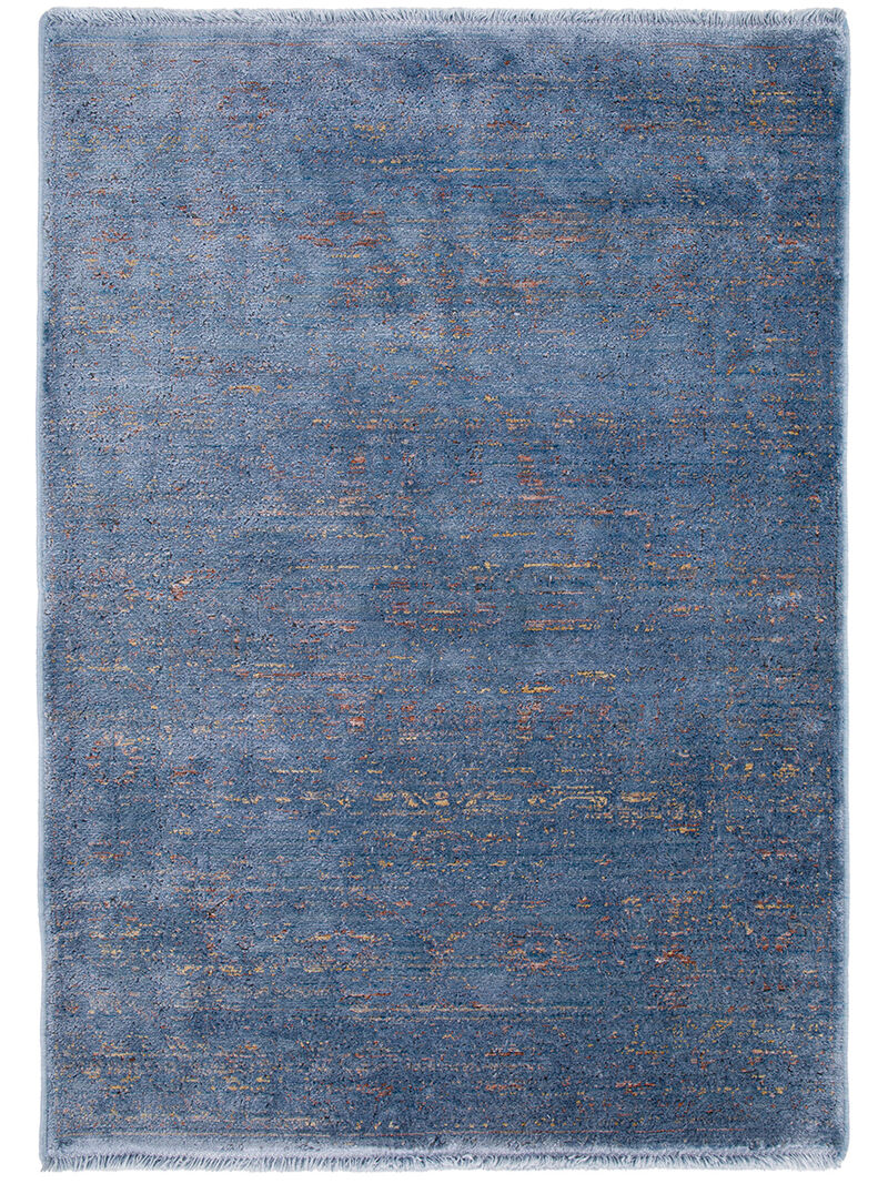 Luxurious LRS01 Blue 9'10" x 12'6" Rug