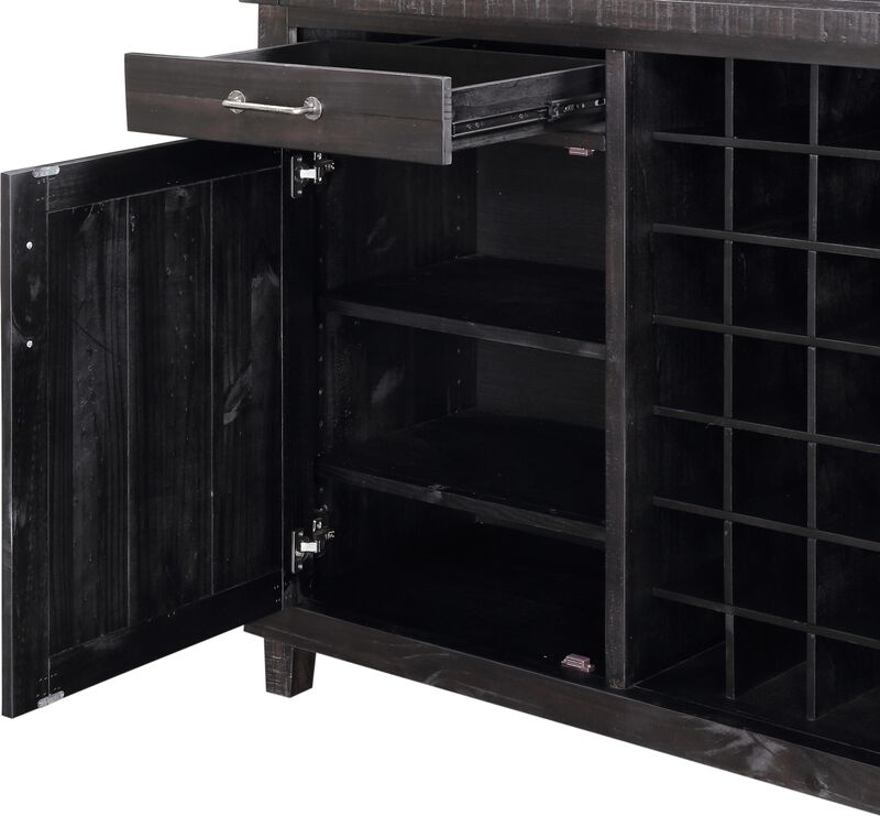 Yosemite Solid Wood Wine Bar in Cafe