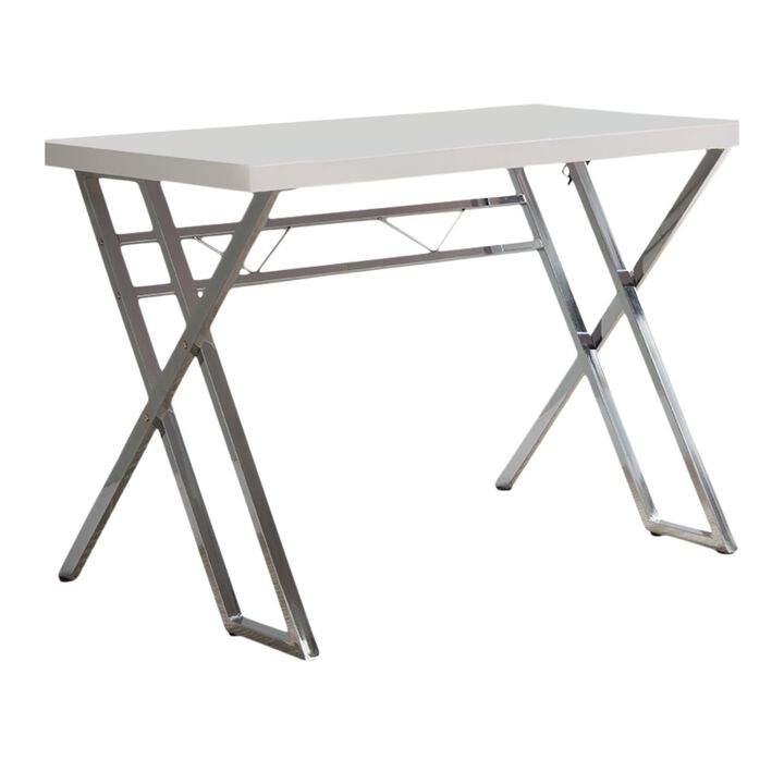 Kings Brand Furniture Modern Home Office Writing Workstation Computer Desk (White)