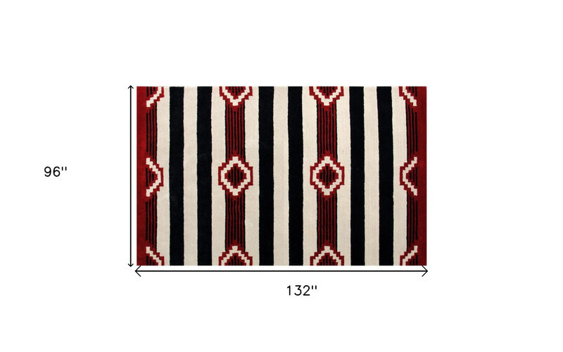HomeRoots Southwestern Hand Tufted Non Skid Area Rug image number 4