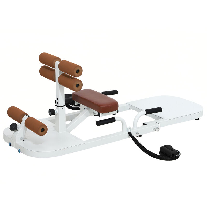 Hivvago Foldable Sissy Squat & Hip Thrust Machine with Push Up Stand image number 0