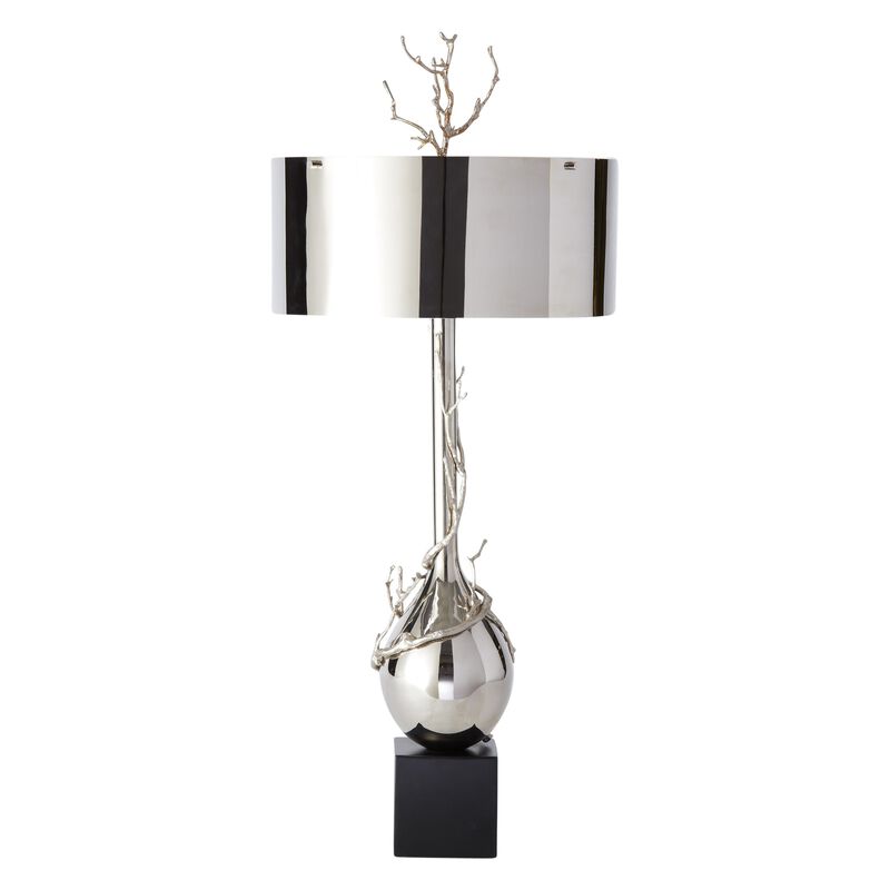 Twig Bulb Lamp-Silver