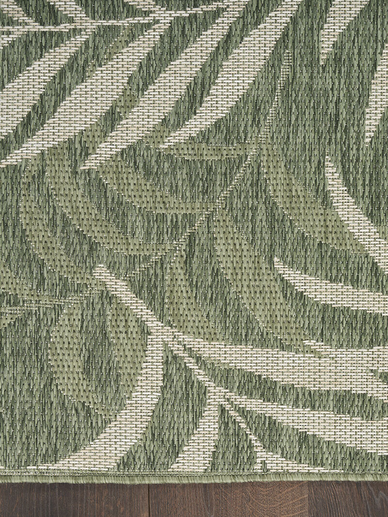 Garden Oasis GOA01 Green/Ivory 9' x 12' Rug
