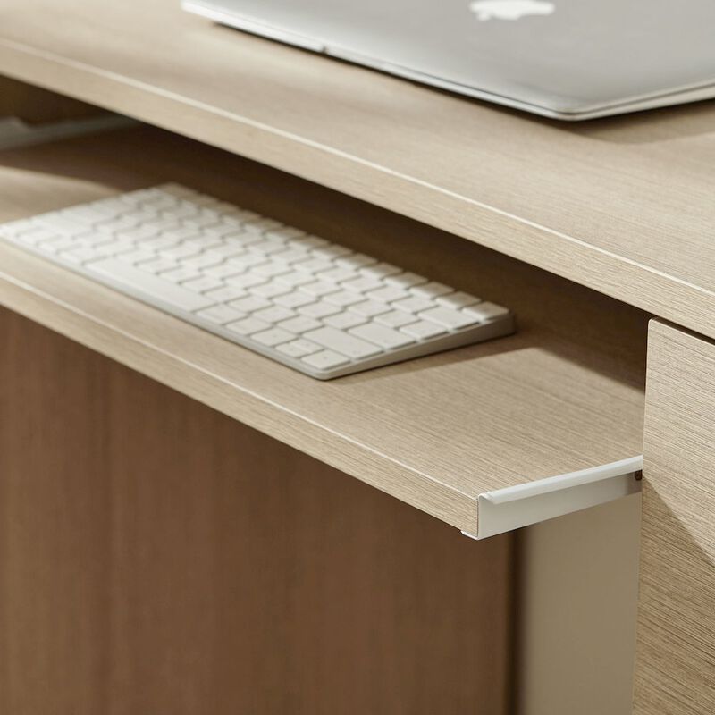 Mirae 55" 6-Drawer Curved Office Desk image number 8