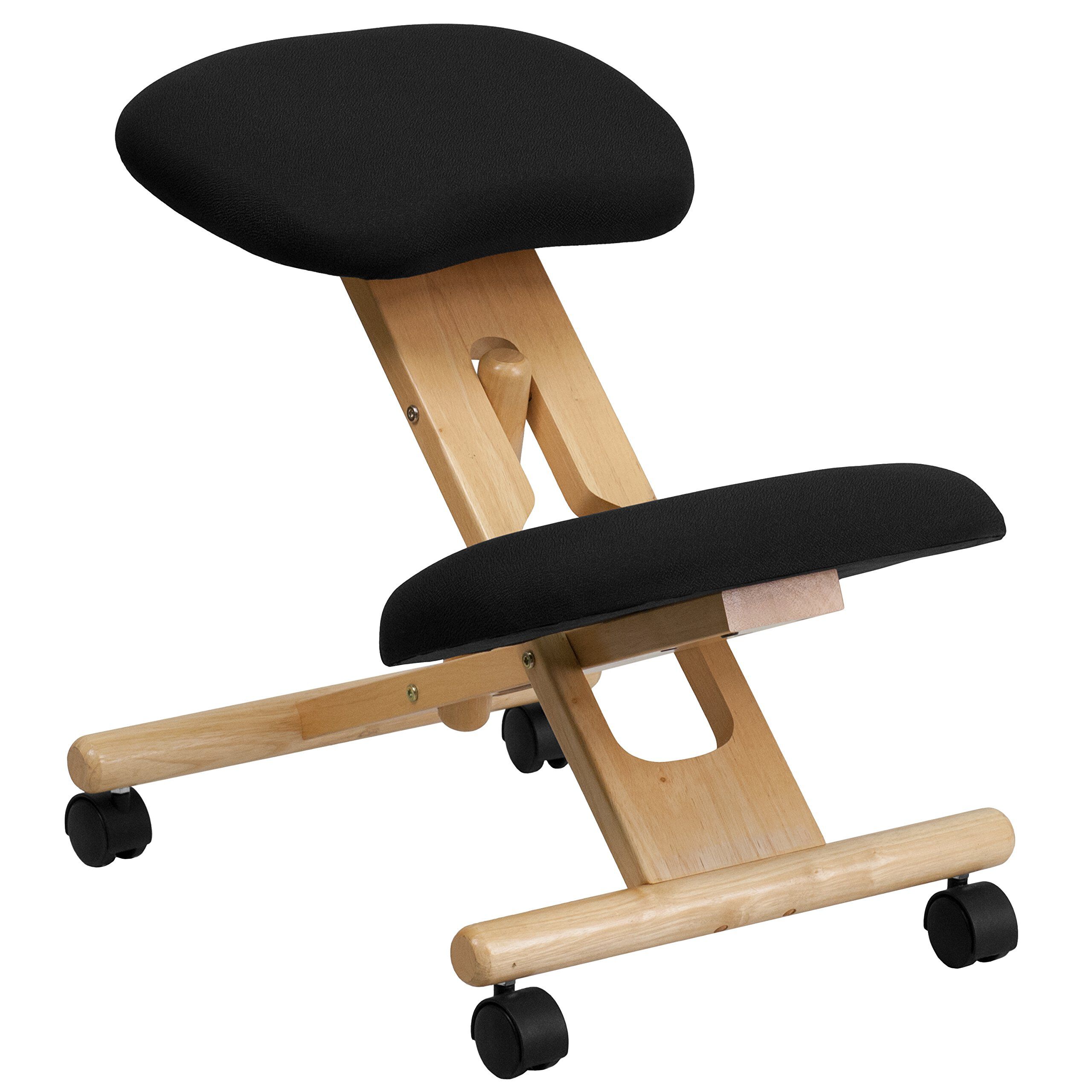 Posey Mobile Wooden Ergonomic Kneeling Office Chair