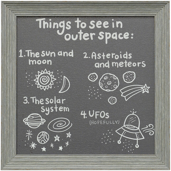Outer Space II Framed Print