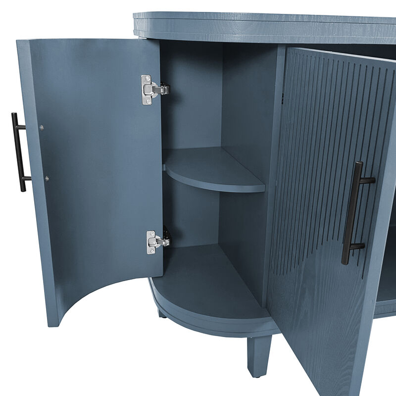 Contemporary Curved Sideboard 47.2" image number 4