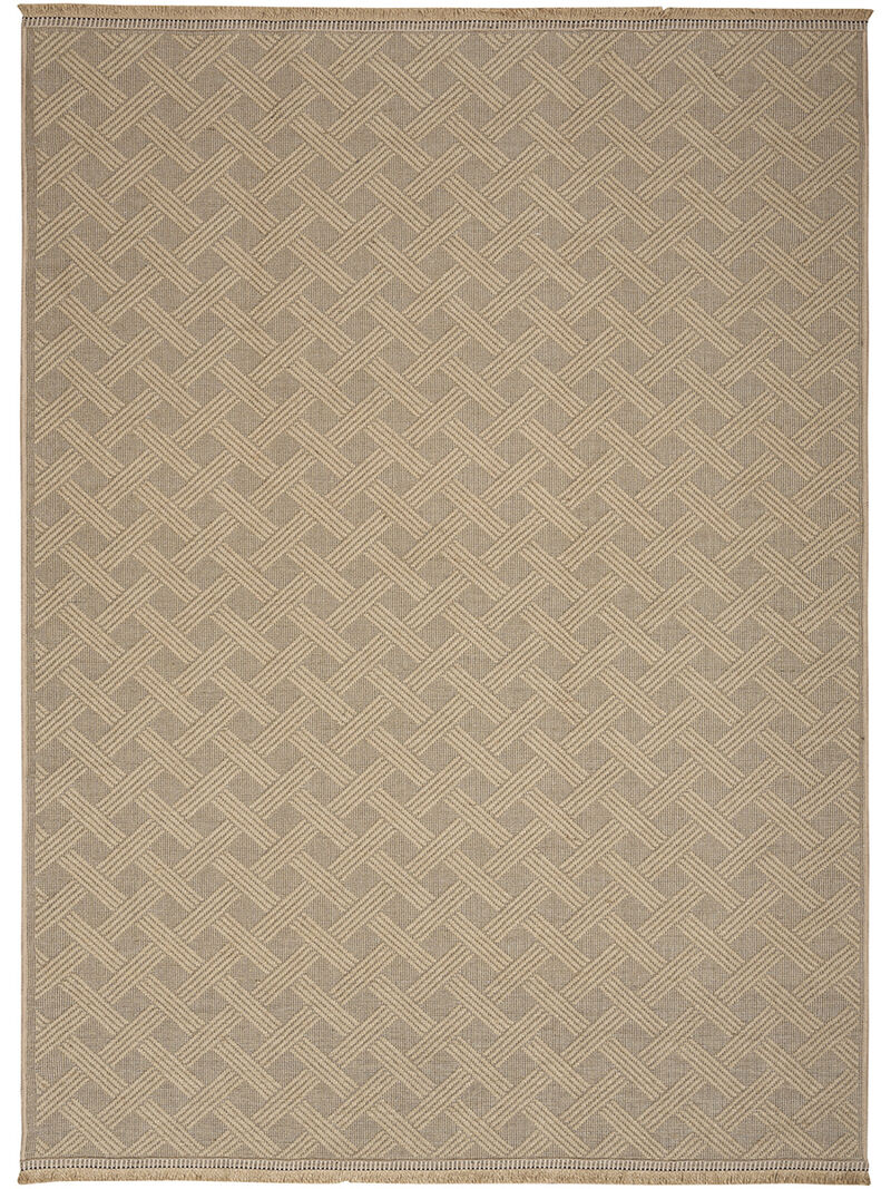 Washable Jute WSJ02 Natural 3'11" x 5'11" Rug