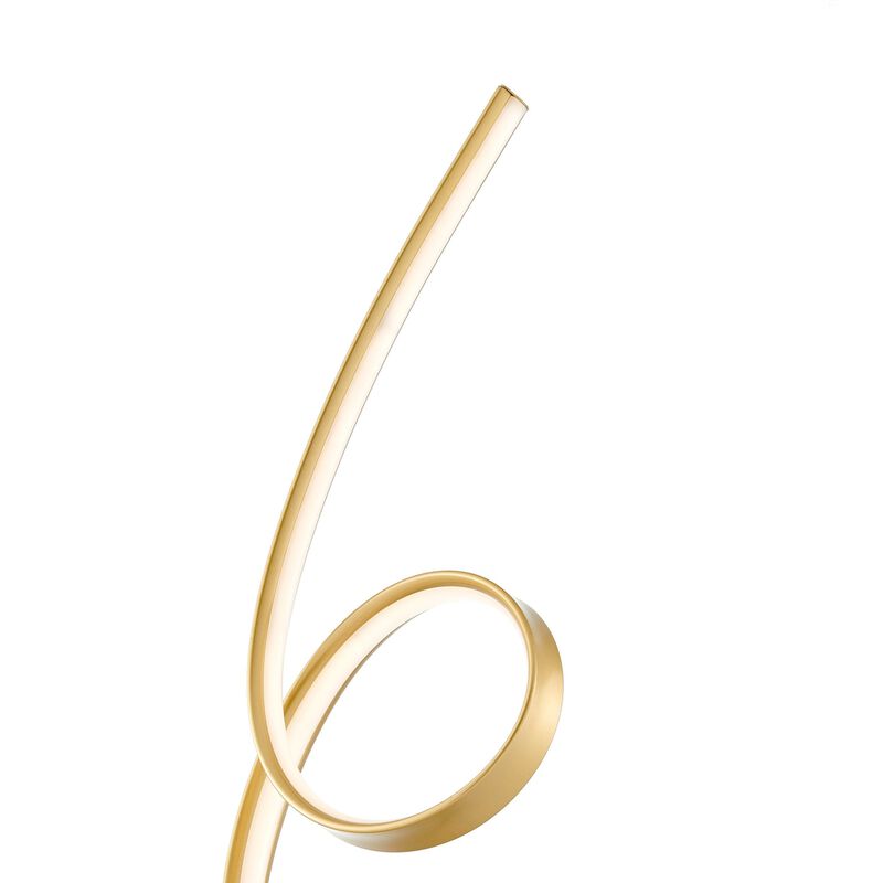 Amsterdam Floor Lamp White Metal Dimmable Integrated LED