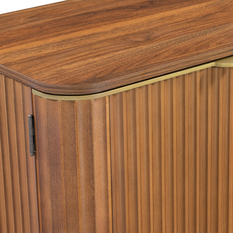 Glagta Mid-Century Modern TV Stand image number 6