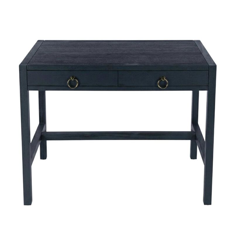 Starlight Canyon Home Transitional Writing Desk with 2 Drawers, Home Office Computer Workstation image number 3