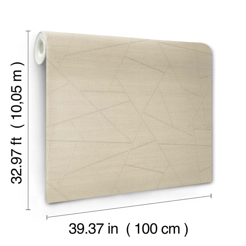 Lisle Beige Wallpaper image number 3