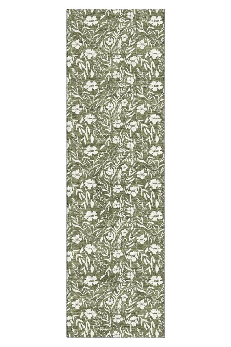 Soft Essentials SE4 Olive 9' x 12' Rug image number 10