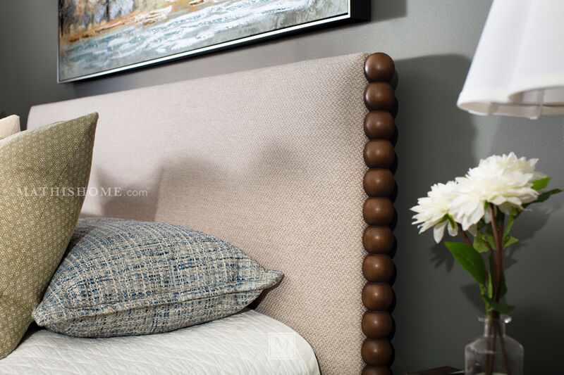 Langley Upholstered Bed image number 4