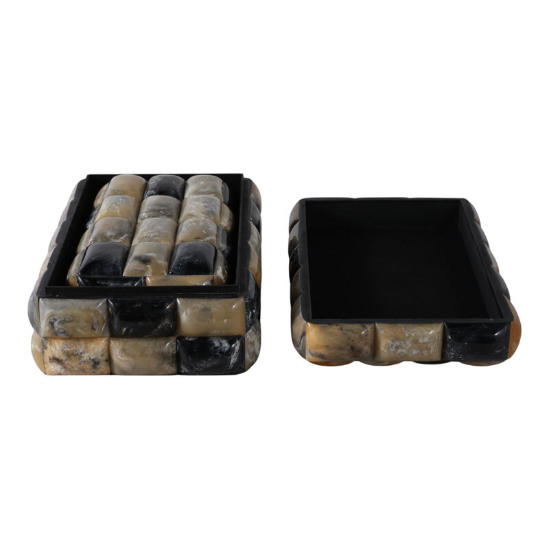 S/2 10/12" 3d Horn Look Boxes, Multi image number 3