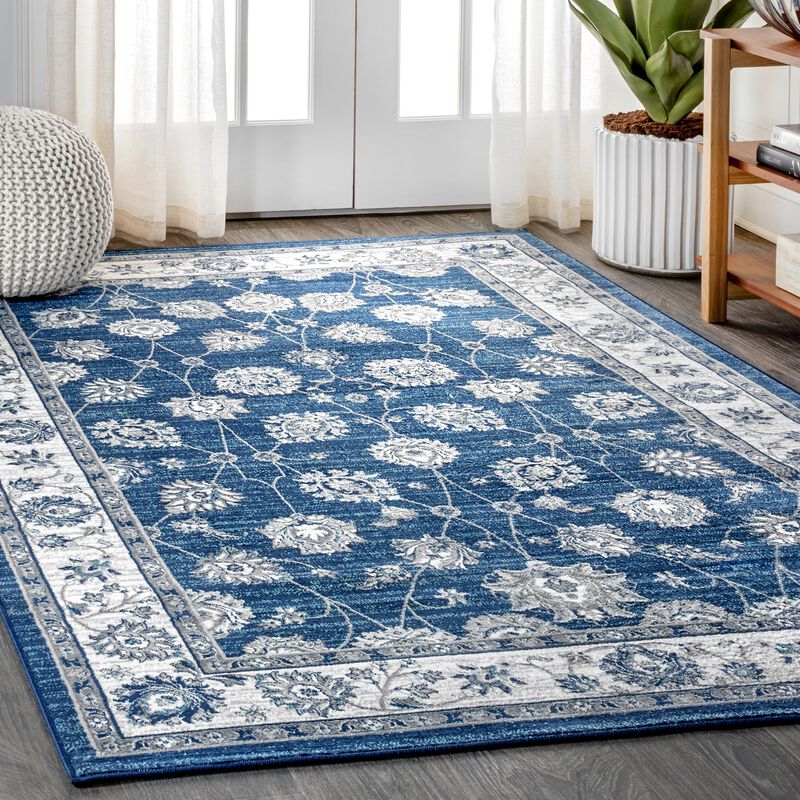 Modern Persian Vintage Moroccan Traditional Area Rug..