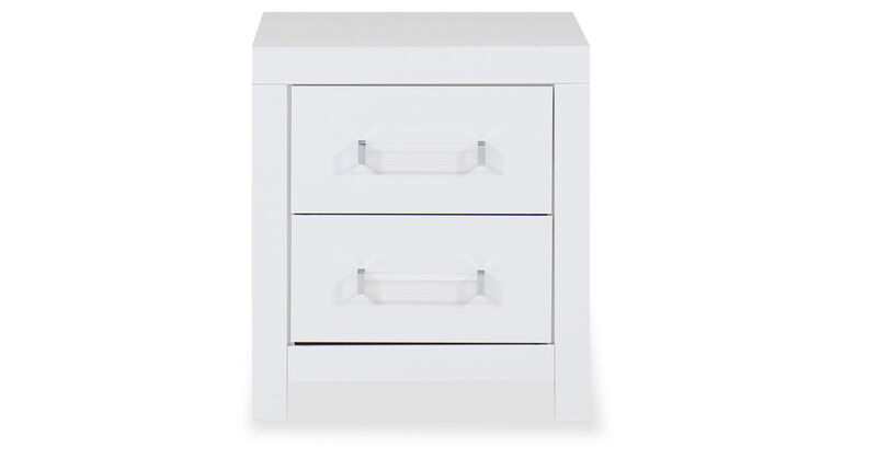 Raechalla 2-Drawer Nightstand in White image number 0