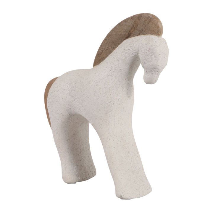 Ecomix Mango Wood Horse Figure