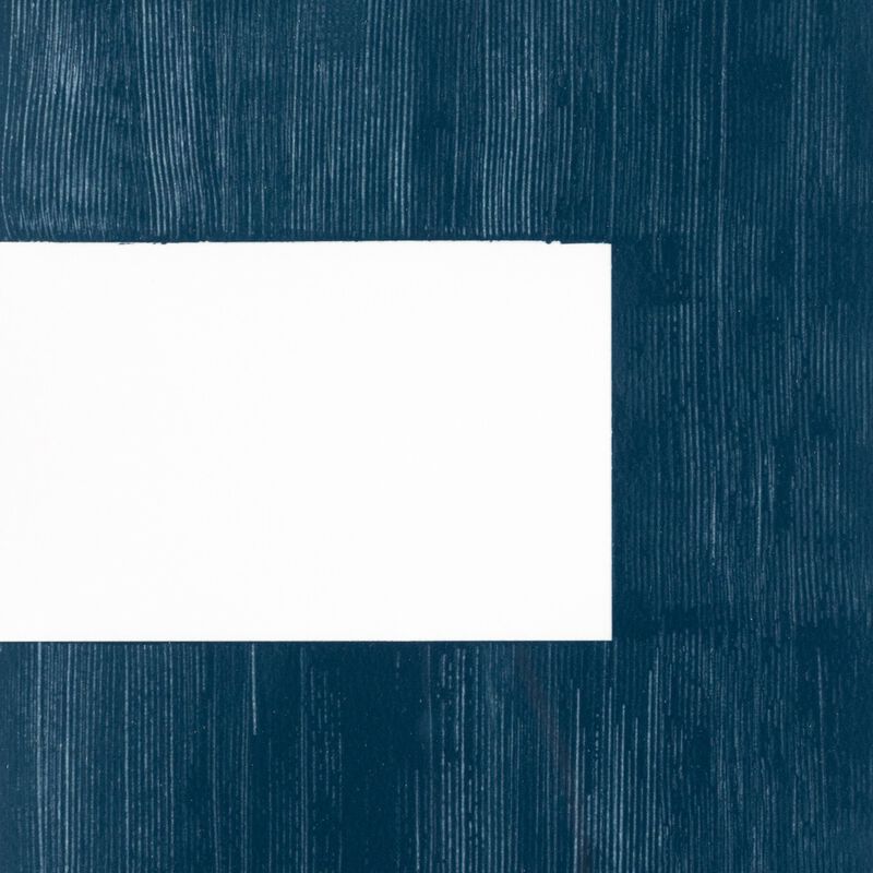 Negative III In Blue