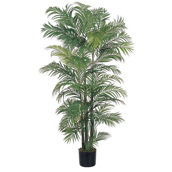 Hivvago 6 Feet Areca Silk Palm Tree