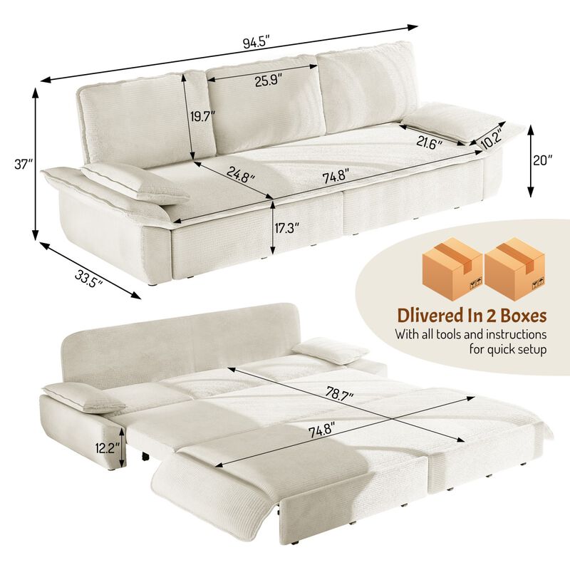 Mukub Sleeper Sofa image number 9