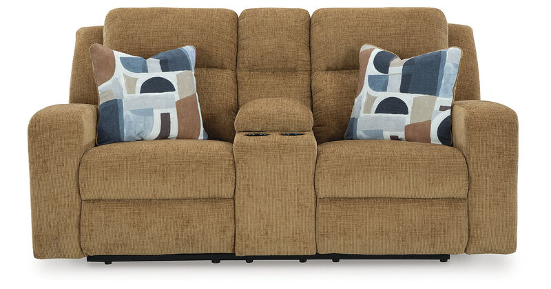 Kanlow Reclining Loveseat W/Console