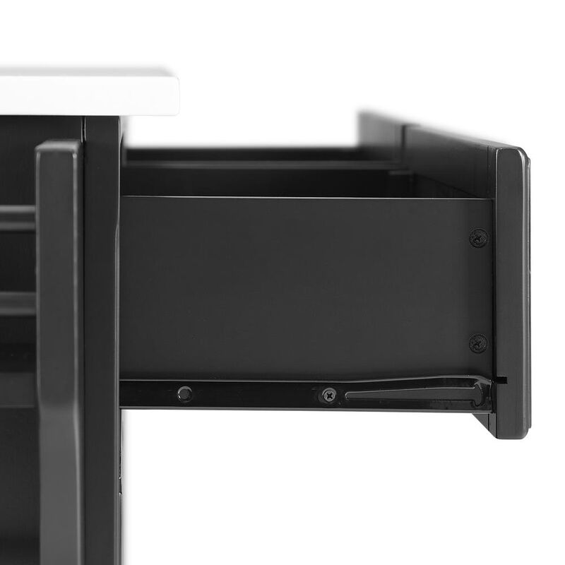 Crosley Furniture Cambridge Stone Top Full Size Kitchen Island/Cart