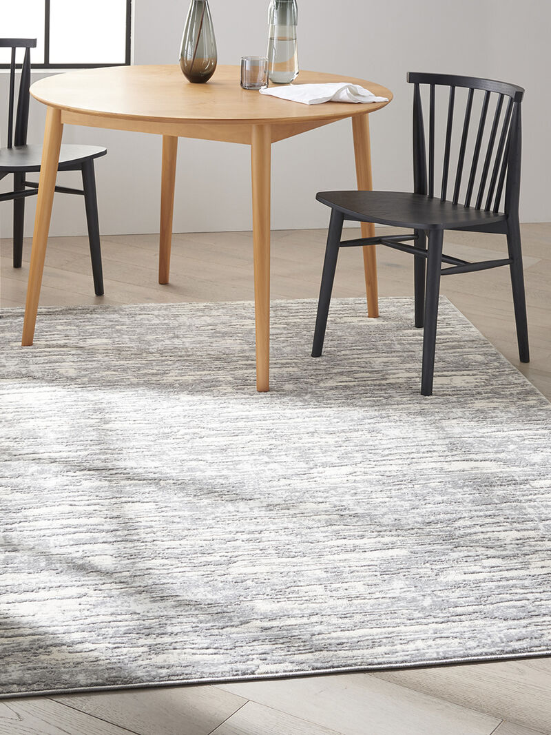 CK005 Enchanting ECH03 Gray/Beige 5'3" x 7'3" Rug