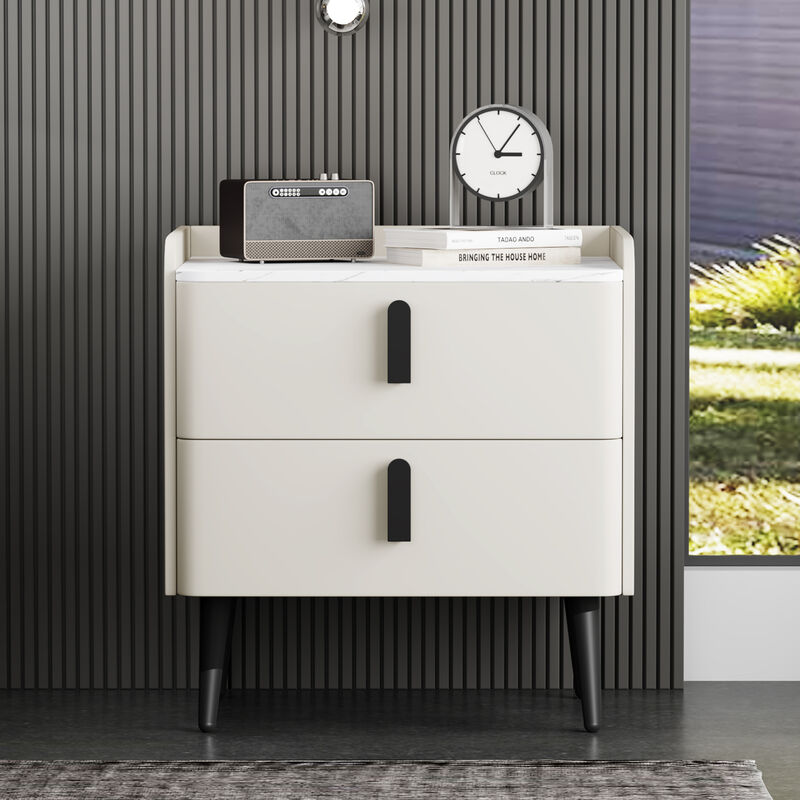 Merax Nightstand with 2 Drawers