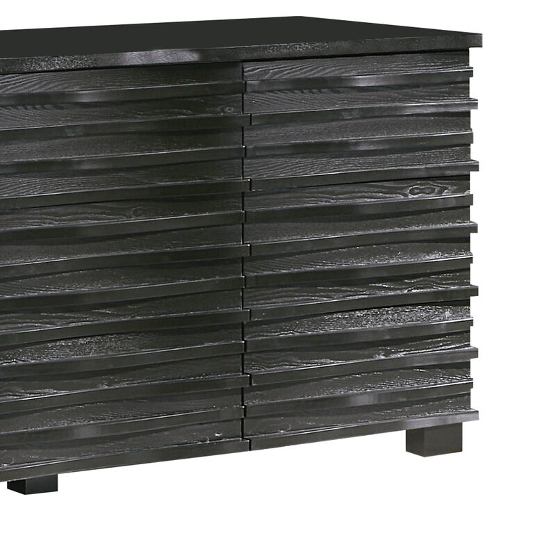 Wooden Server, Black