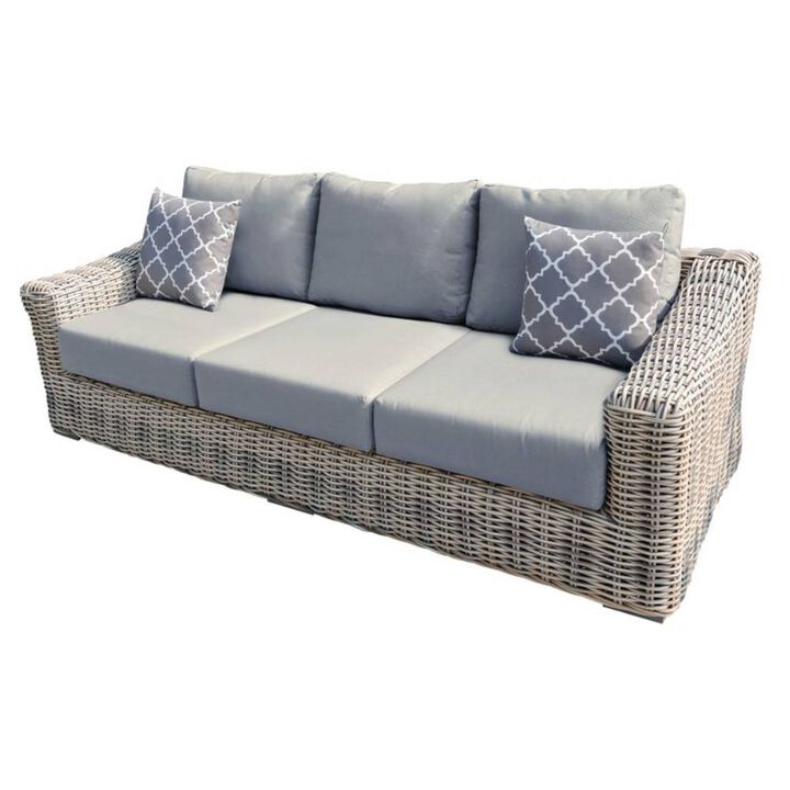 Teva Outdoor Patio Sectional Sofa with Cushions