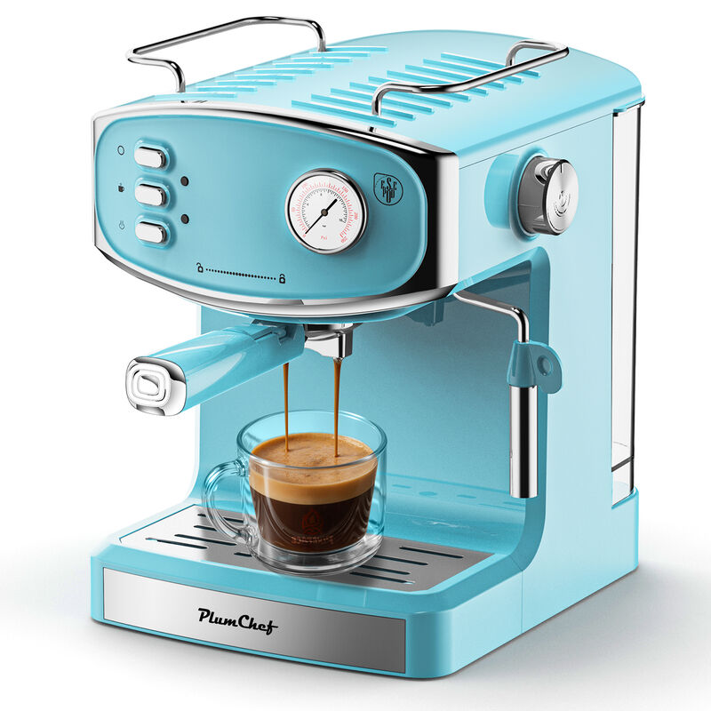 20 Bar Espresso Machine, Espresso Maker with Milk Frother Steam Wand, Pressure Gauge & 54oz Large Water Tank image number 0