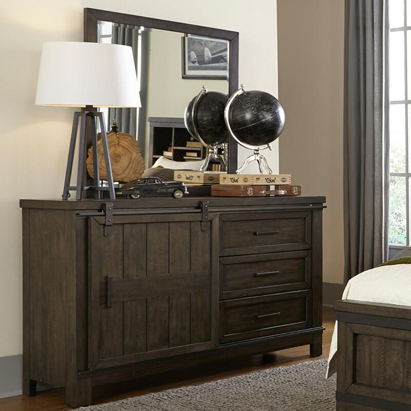 Liberty Furniture Thornwood Hills Panel Bed in image number 6